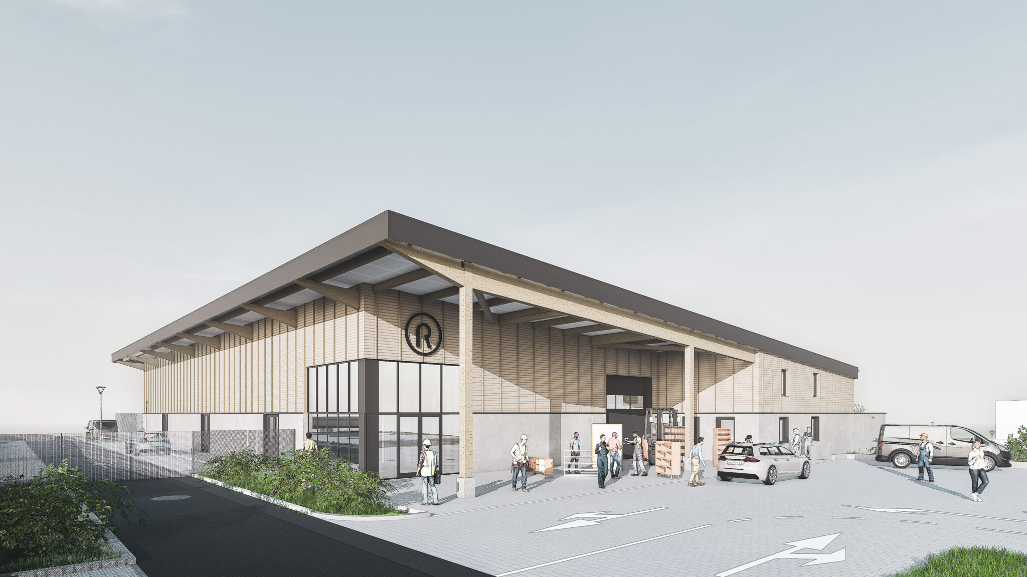 Photo of CECS Rhisnes, industrial building in Namur, Belgium